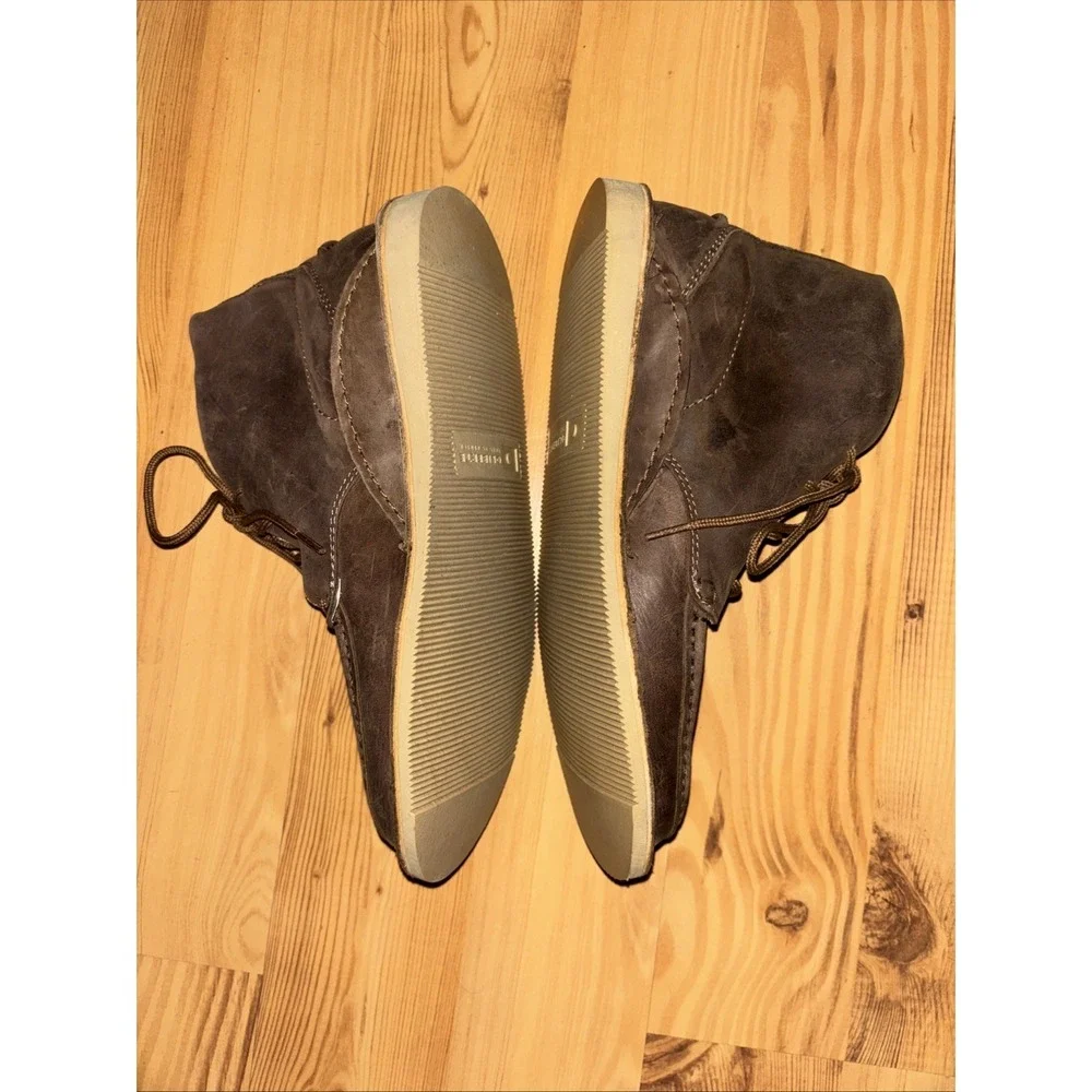 OLIBERTE Men's 40 / 8 Ankle Chukka Boots Brown Leather Africa Made Lace Up